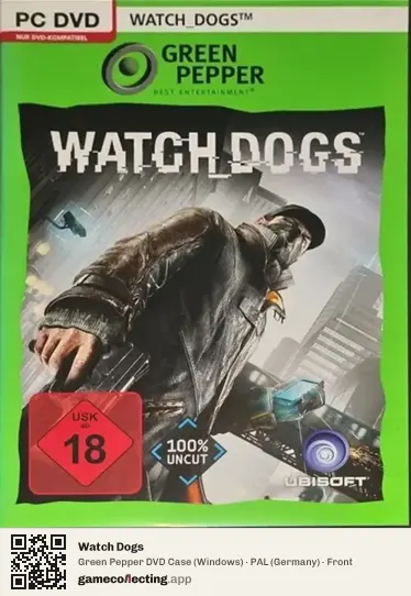 Watch Dogs Computer, Germany box front