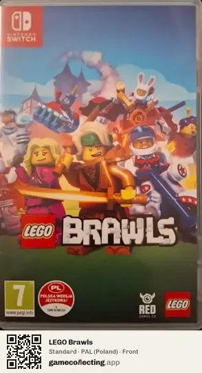 LEGO Brawls Nintendo Switch, Poland box front