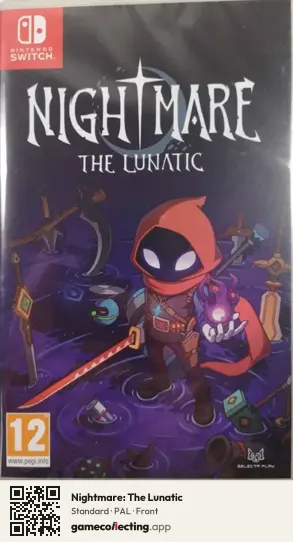 Nightmare: The Lunatic Nintendo Switch, PAL box front
