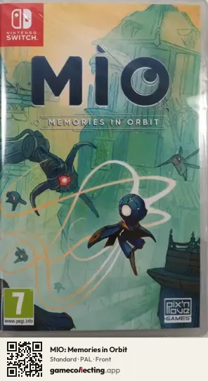 MIO: Memories in Orbit Nintendo Switch, PAL box front