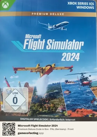 Microsoft Flight Simulator 2024 Xbox Series X, Germany box front