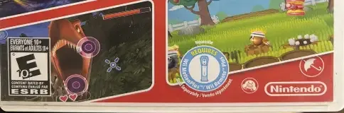 Wii Play: Motion, the ESRB box on its front