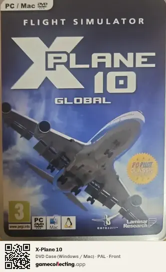 X-Plane 10 Computer, PAL box front