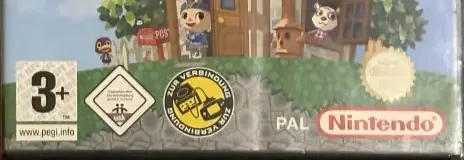 Animal Crossing, the USK square on its front
