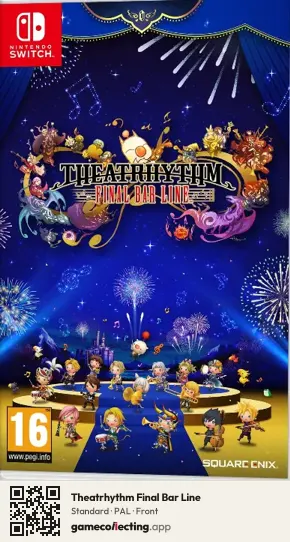 Theatrhythm Final Bar Line Nintendo Switch, PAL box front