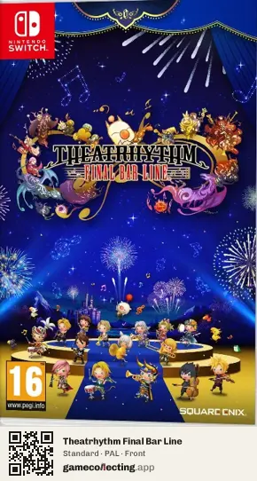 Theatrhythm Final Bar Line Nintendo Switch, PAL box front