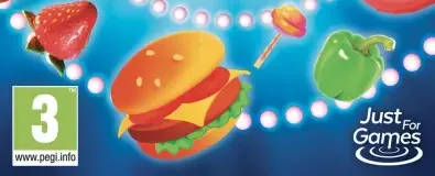 Instant Chef Party, the PEGI square on its front