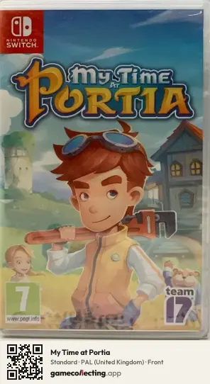 My Time at Portia Nintendo Switch, United Kingdom box front