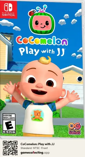 CoComelon: Play with JJ Nintendo Switch, NTSC box front