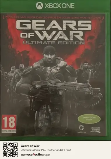 Gears of War Xbox One, Netherlands box front