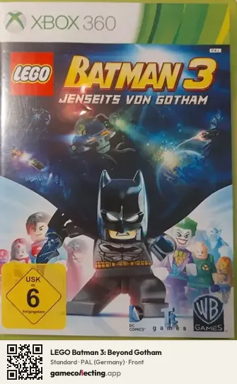 LEGO Batman 3: Beyond Gotham Xbox 360, Germany box front