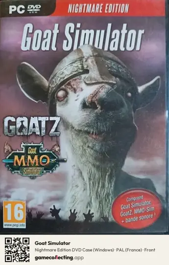 Goat Simulator Computer, France box front