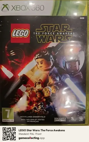 LEGO Star Wars: The Force Awakens Xbox 360, PAL box front