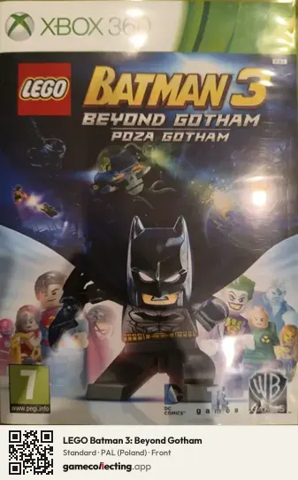 LEGO Batman 3: Beyond Gotham Xbox 360, Poland box front