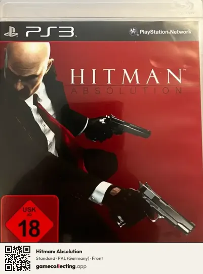 Hitman: Absolution PlayStation 3, Germany box front