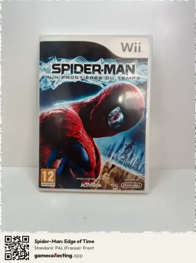 Spider-Man: Edge of Time Nintendo Wii, France box front