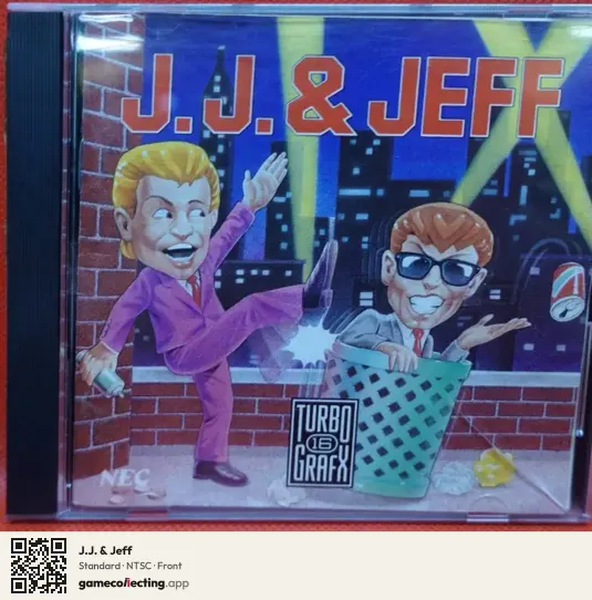 J.J. & Jeff TurboGrafx-16, NTSC box front