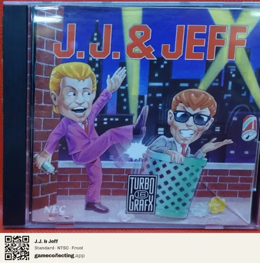 J.J. & Jeff TurboGrafx-16, NTSC box front