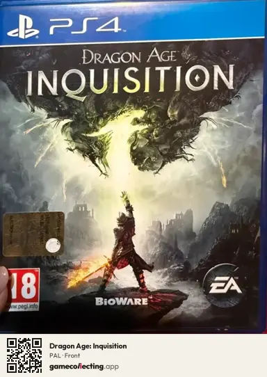 Dragon Age: Inquisition PlayStation 4, PAL box front