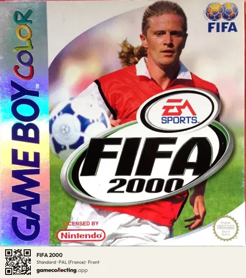 FIFA 2000 Game Boy Color, France box front