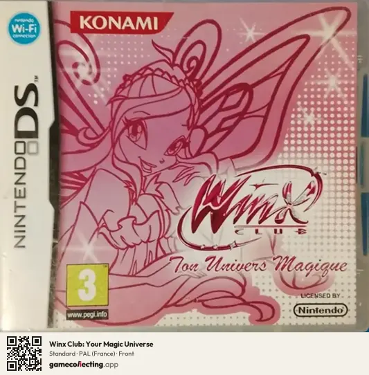 Winx Club: Your Magic Universe Nintendo DS, France box front