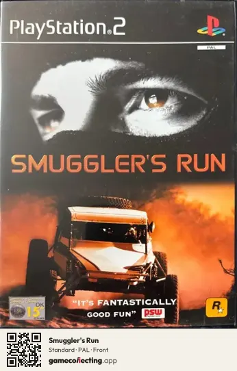 Smuggler's Run PlayStation 2, PAL box front
