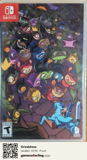 Grindstone Nintendo Switch, NTSC box front