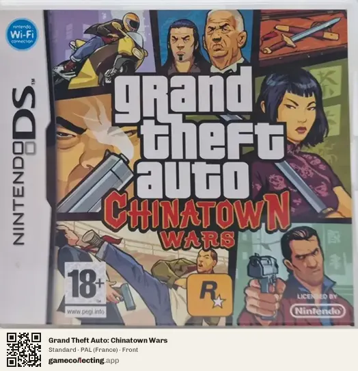 Grand Theft Auto: Chinatown Wars Nintendo DS, France box front