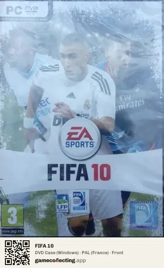 FIFA 10 Computer, France box front