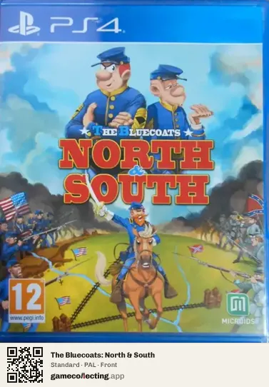 The Bluecoats: North & South PlayStation 4, PAL box front