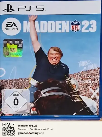 Madden NFL 23 PlayStation 5, Germany box front