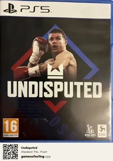Undisputed PlayStation 5, PAL box front