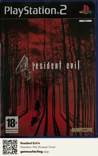 Resident Evil 4 PlayStation 2, France box front