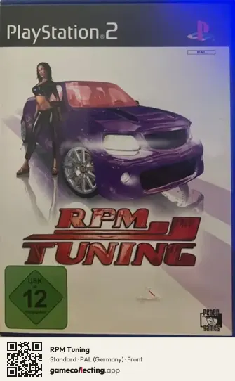RPM Tuning PlayStation 2, Germany box front