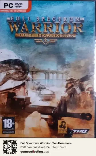 Full Spectrum Warrior: Ten Hammers Computer, Italy box front