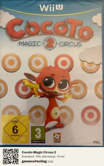 Cocoto Magic Circus 2 Nintendo Wii U, Germany box front