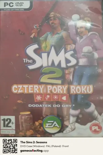 The Sims 2: Seasons Computer, Poland box front