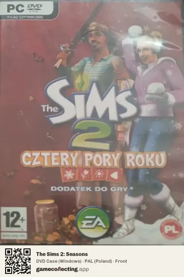 The Sims 2: Seasons Computer, Poland box front
