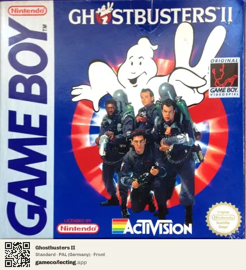 Ghostbusters II Game Boy, Germany box front
