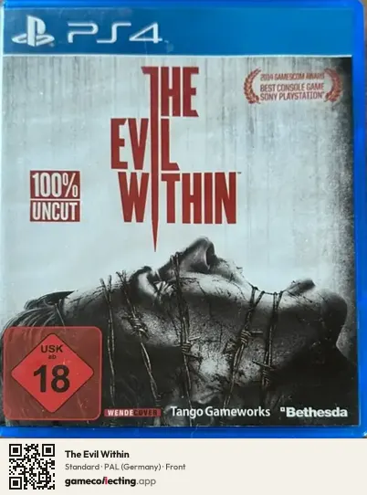 The Evil Within PlayStation 4, Germany box front