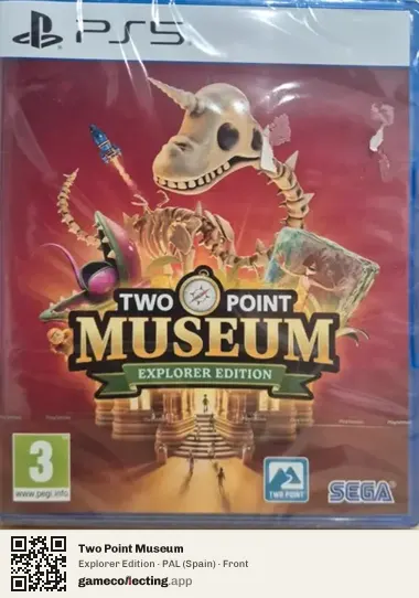 Two Point Museum PlayStation 5, Spain box front