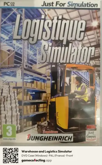 Warehouse and Logistics Simulator Computer, France box front
