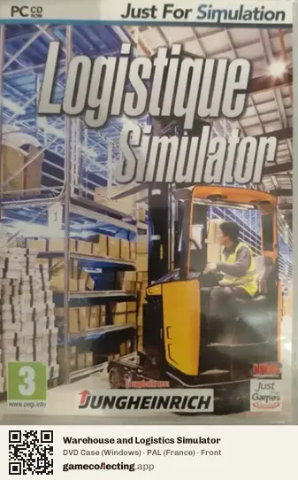 Warehouse and Logistics Simulator Computer, France box front