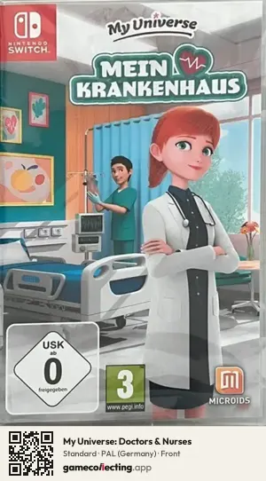 My Universe: Doctors & Nurses Nintendo Switch, Germany box front
