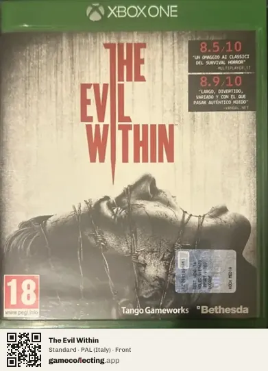 The Evil Within Xbox One, Italy box front