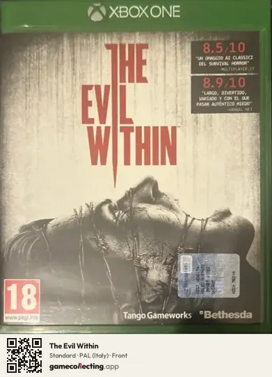 The Evil Within Xbox One, Italy box front