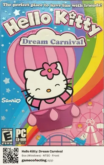 Hello Kitty: Dream Carnival Computer, NTSC box front