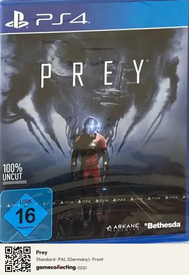 Prey PlayStation 4, Germany box front