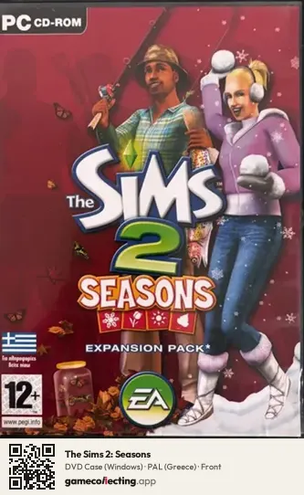 The Sims 2: Seasons Computer, Greece box front