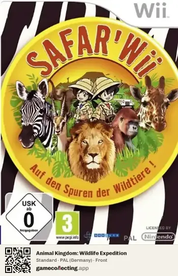 Animal Kingdom: Wildlife Expedition Nintendo Wii, Germany box front